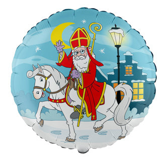 Ballon en papier d'aluminium de Sinterklaas