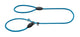 Laisse Hunter Retriever avec stop freestyle turquoise