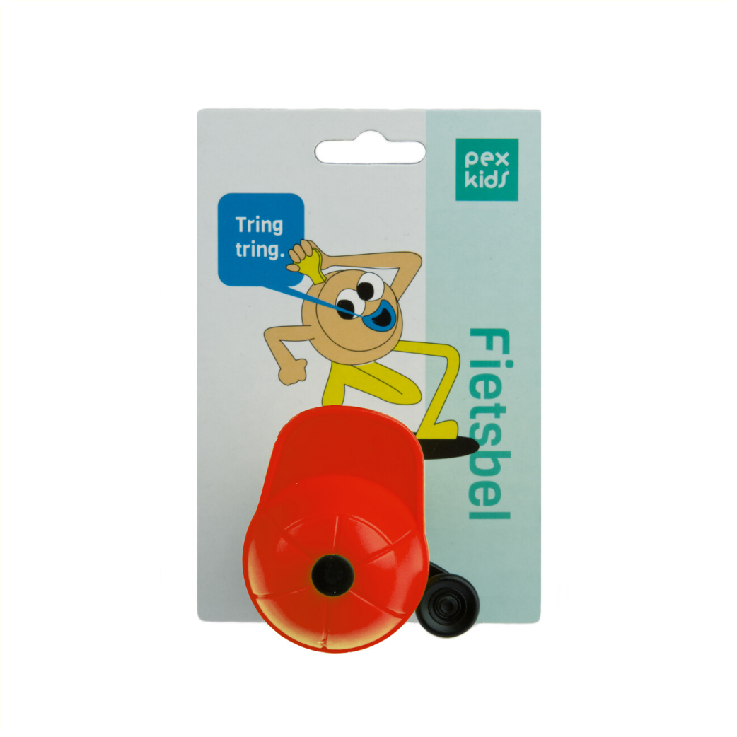Cycle PEXKIDS PIETJE avec une casquette jaune ou rouge