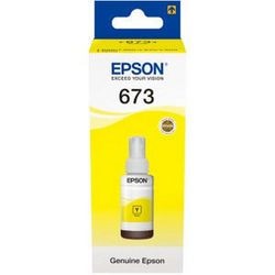 Cartouche d'encre epson c13t67344a t6734 jaune