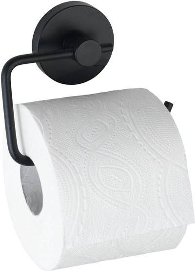 Wenko 1069603 - rouleau de toilette vac.loch.milazzo noir. | 1 pièce