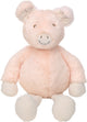 Peluche chic cochon cheval heureux 40 cm - rose - peluche bébé