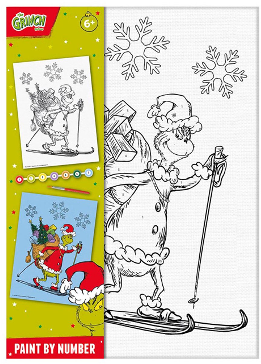 Peinture par numéro Grinch