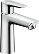 Hansgrohe talis e - mitigeur de lavabo - commande à levier unique - démarrage à froid à économie d'énergie - sans vidage - taille 110 mm - chrome