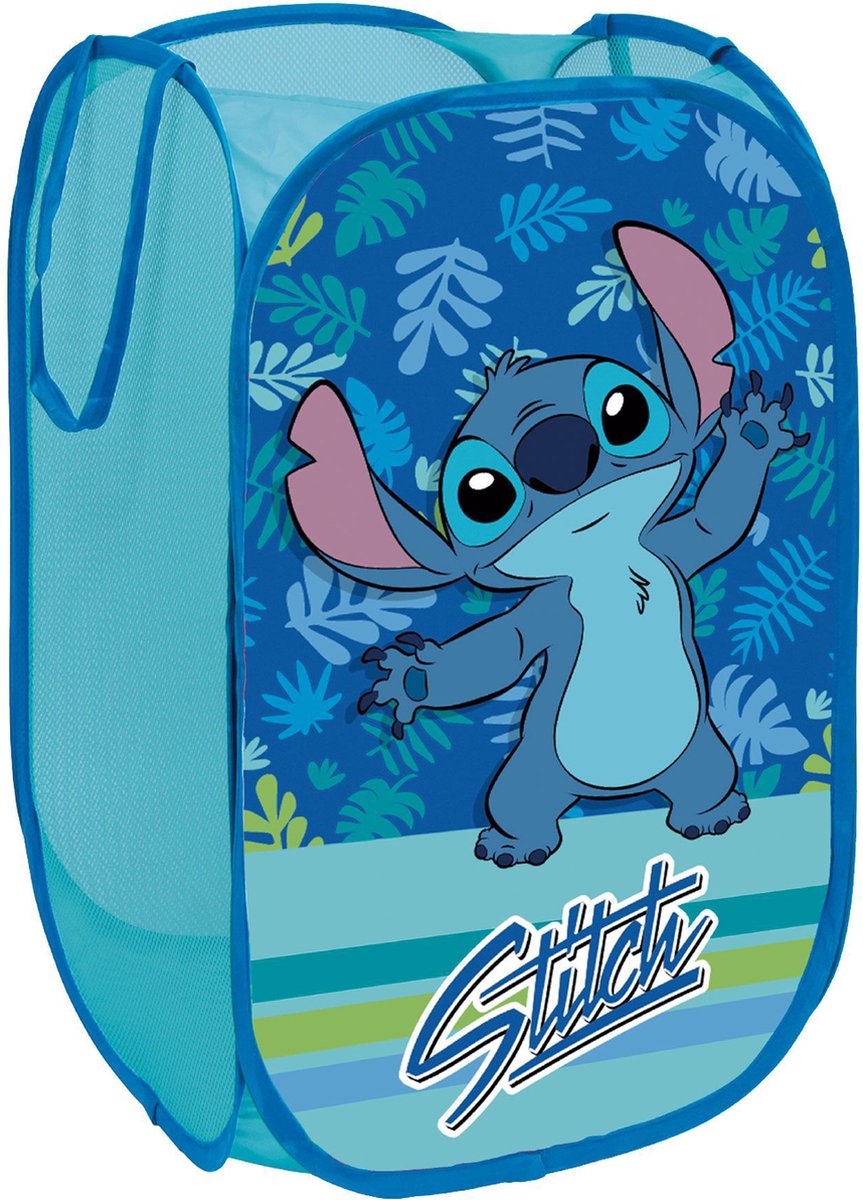 Arditex boîte de rangement pour jouets Disney Lilo Stitch - 100% polyester - 36x36x58 cm