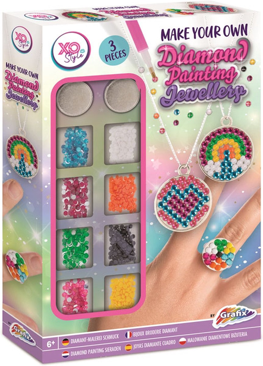 Grafix fait vos propres bijoux de peinture de diamant