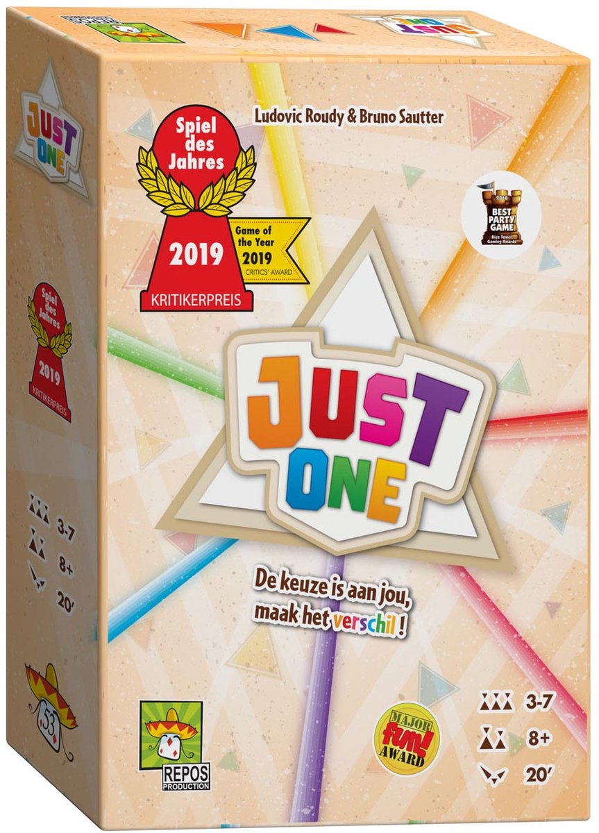 Asmodee Just One Card Game
