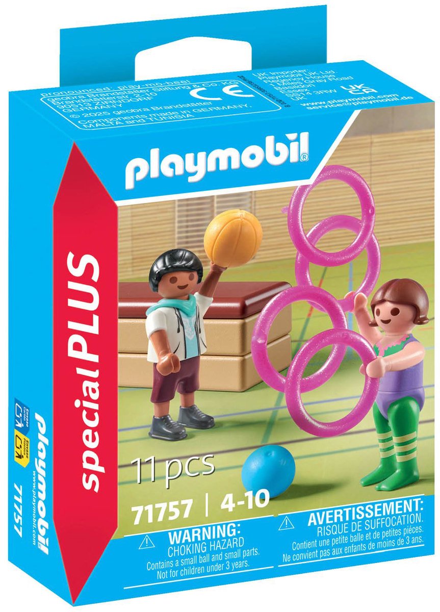 Playmobil 71757 gymnastes | 2 pièces