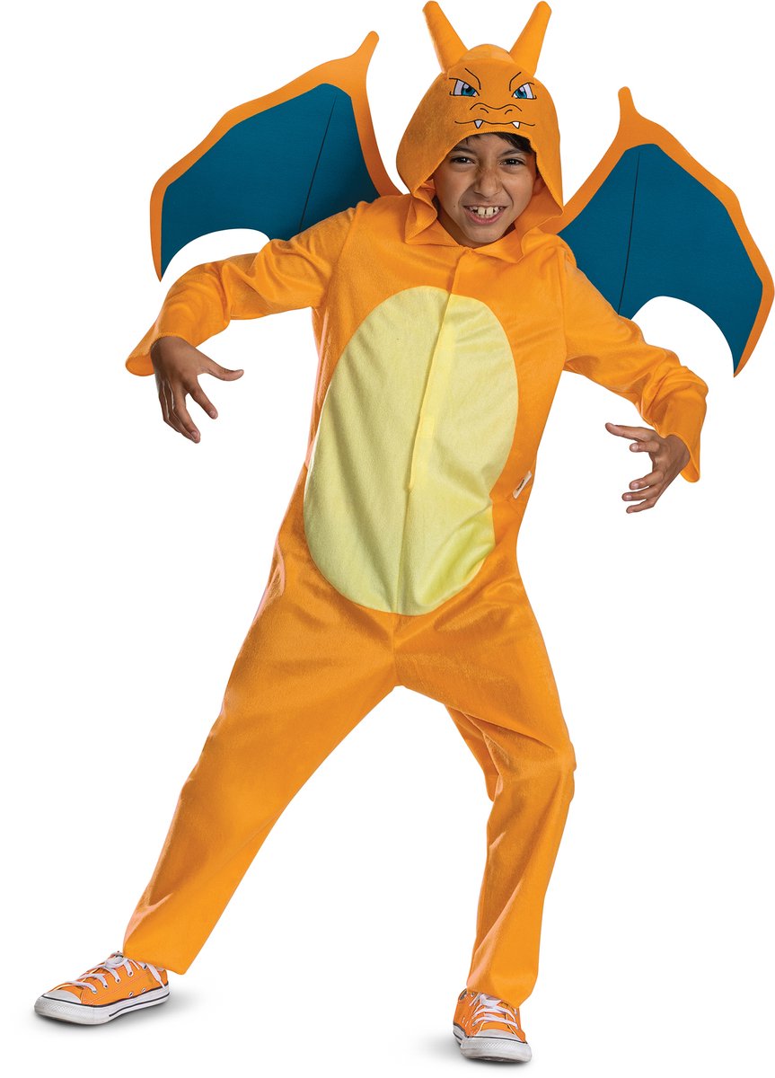 Disguise Déguisement Pokémon Charizard Classic pour Enfant Taille S (4-6 Ans)