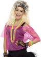 Smiffys haut résille chemise résille rose | taille l-xl (44 - 50)