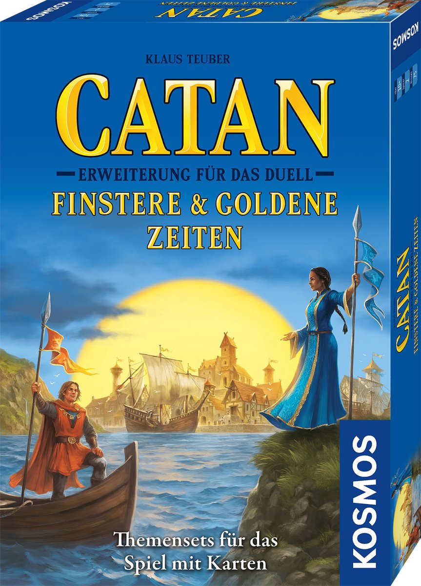 Extension du jeu de société Kosmos Catan