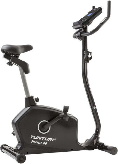 Vélo d'appartement Tunturi fitcycle 40i - vélo d'appartement - vélo de fitness à domicile - Bluetooth - 16 niveaux de résistance - 23 programmes - capteurs de fréquence cardiaque - incl. application gratuite