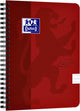 Oxford touch - bloc-notes - a5 - ligné - 140 pages - 90g - couverture souple - rouge