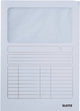 Chemises à fenêtre Leitz a4 bleu