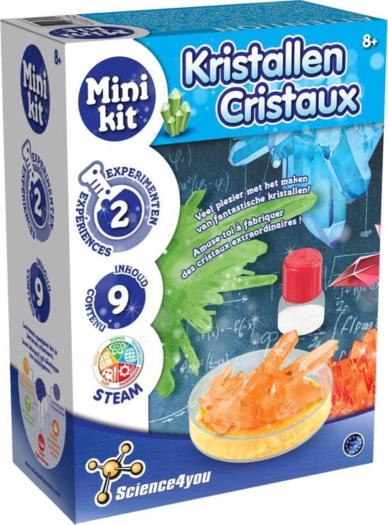 Science croissante 4 vous cristaux