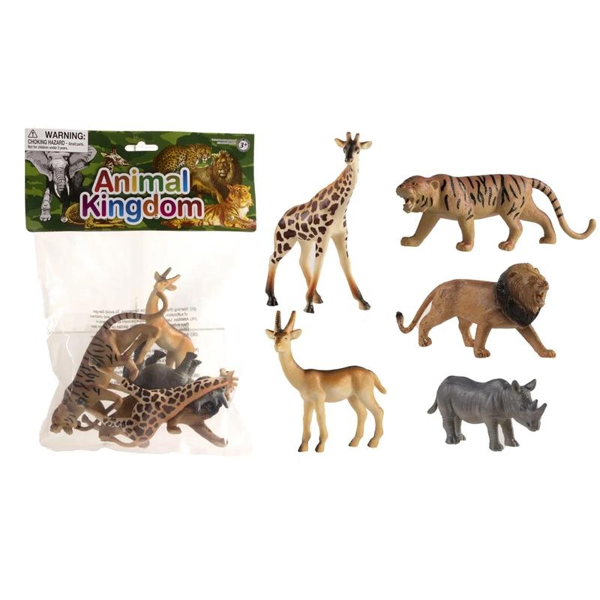 Animaux sauvages 12-15cm sachet de 5 pièces