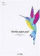 Creativ Company Paper Bloc pour étouffer White A3, 30 feuilles