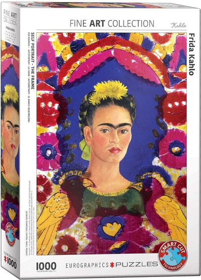 Eurographics - la liste [le cadre] - frida kahlo - 1000 pièces 48×68cm (l×h) - puzzle d'art