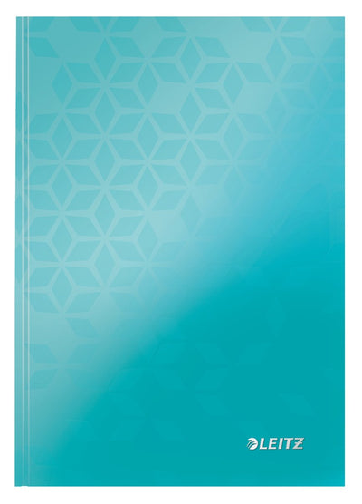 Carnet Leitz wow a5 à couverture rigide - ligné - certifié FSC - bleu glacier