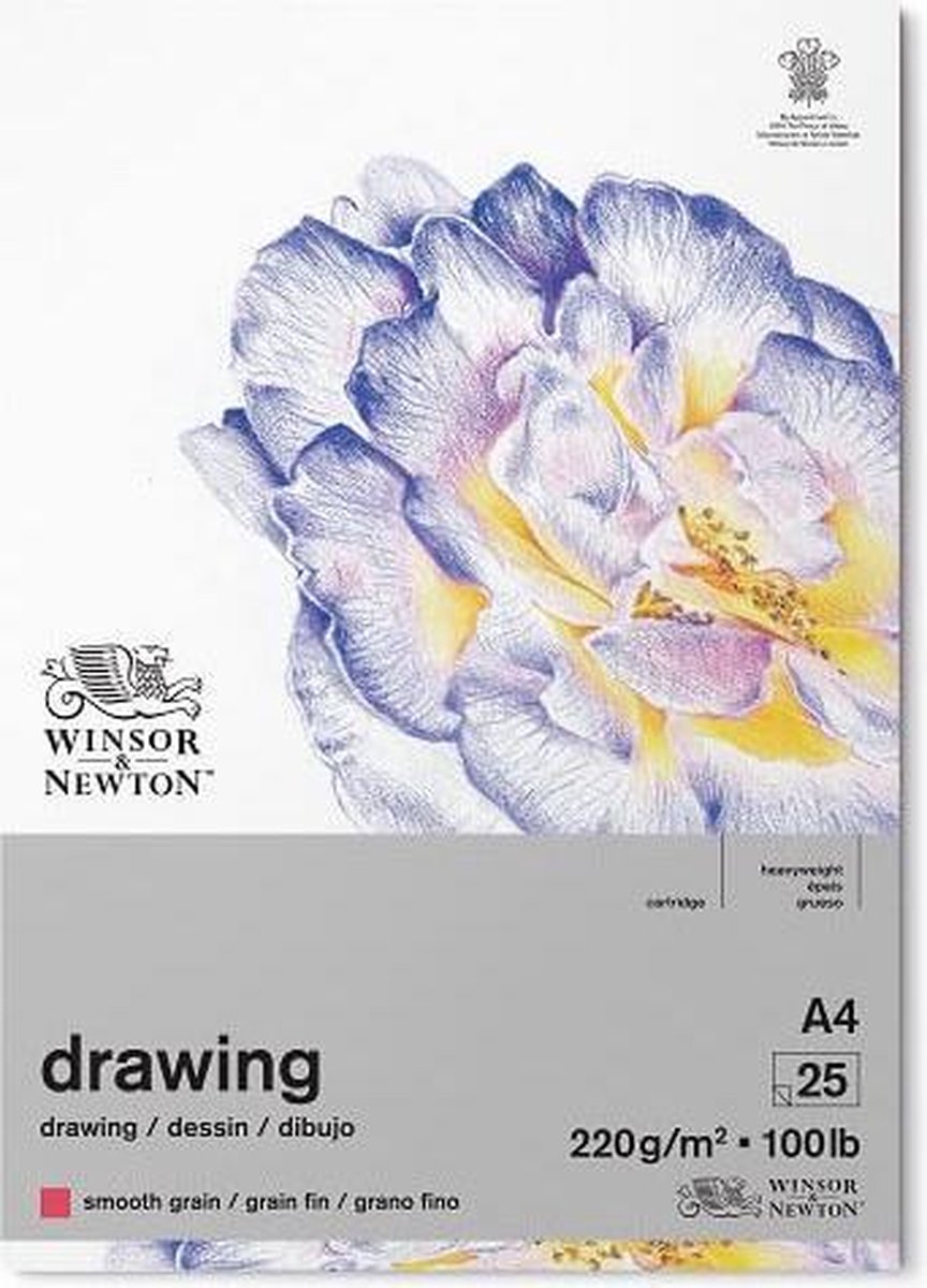 Winsor Newton bloc-notes grain fin A4
