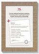 Walther home - cadre en bois - format photo 21x29,7 cm (din A4) - beige marron