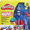 Play-doh marvel Captain America timbre bouclier - pâte à modeler