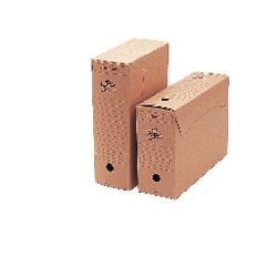 Boite d'archives jumbo box loeff's 3007 carton côtés collés fermeture bas