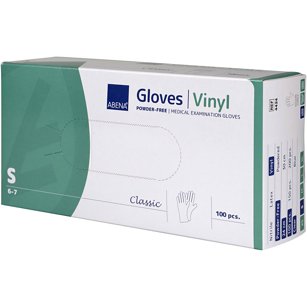 Abena Abena Powded Vinyl Gants Taille Small 100 pièces