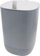Nature - bac à compost bokashi - h35 x 24 x 25,7 cm - gris - 10,6l - pour la cuisine