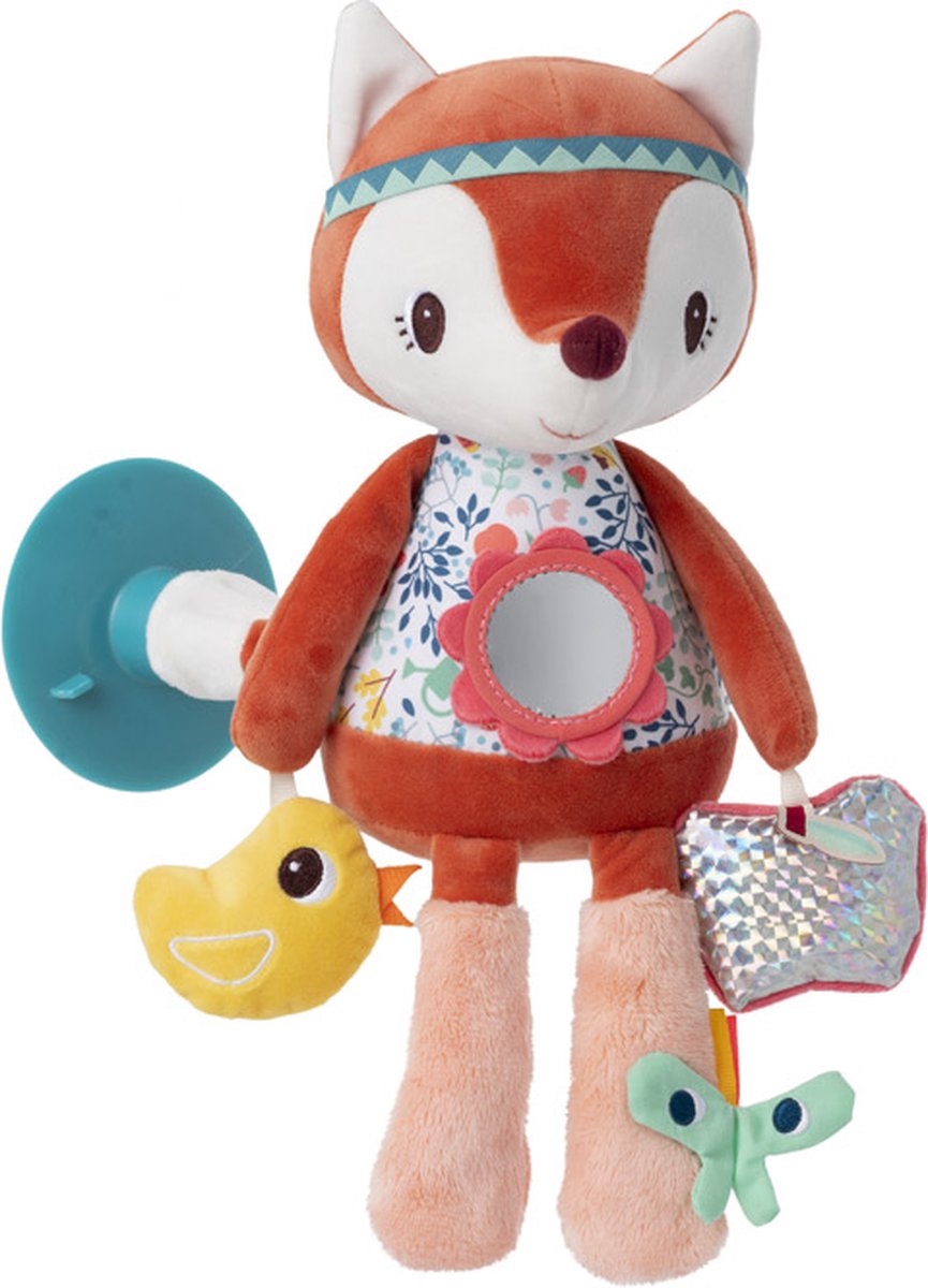 Lilliputiens - peluche d'activité - Alice le renard