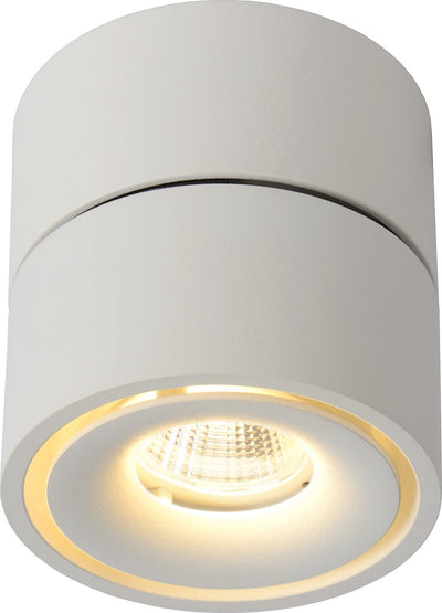 Lucide yumiko - spot de plafond (plafonnier) - ø 7,8 cm - LED dimmable - 1x10w 2700k - blanc