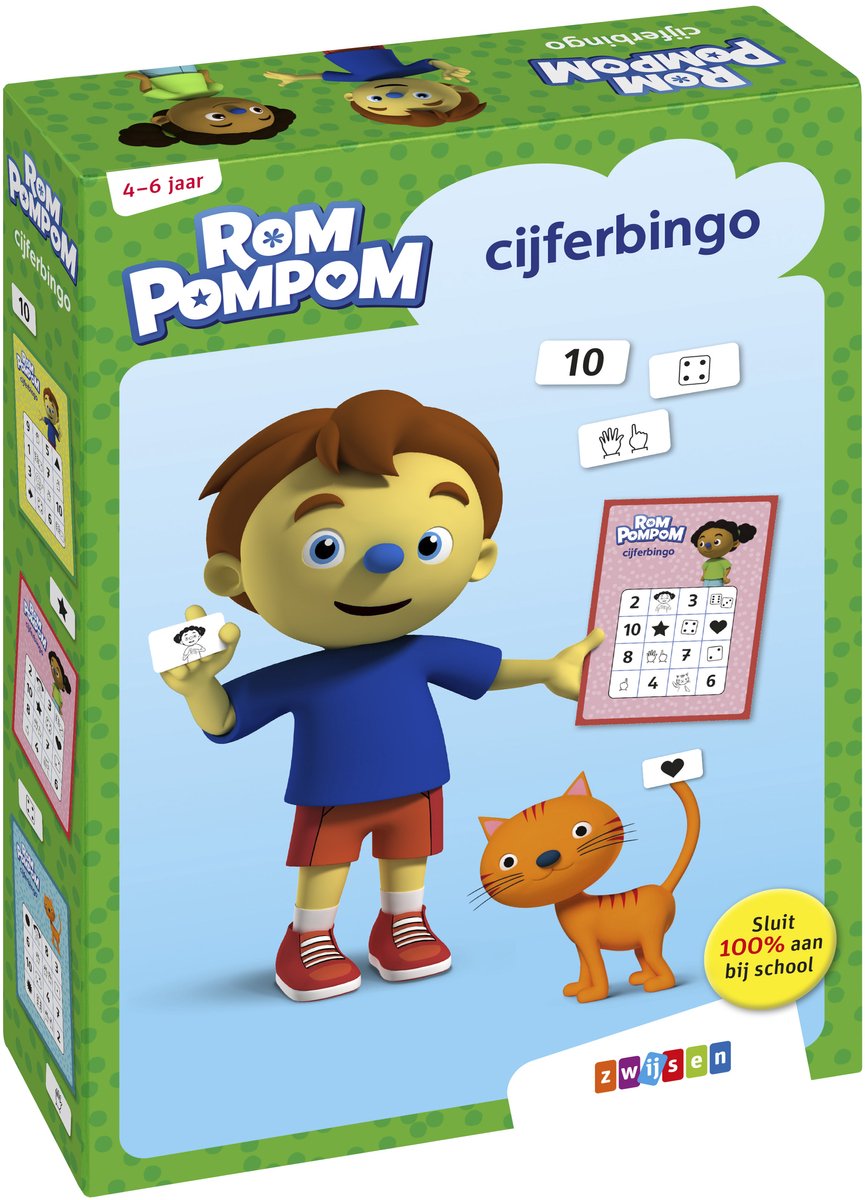 Wpg uitgevers Rompompom gigerbingo