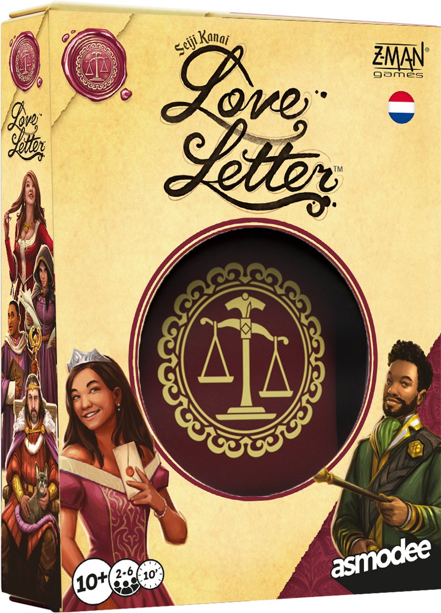 ASMODEE LOVE LETTER CARD Game