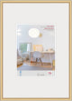 Walther new lifestyle - cadre en plastique - format photo 50x70 cm - verre d'art - or