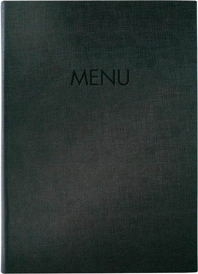 Chemise de cartes de menu Sigel - a4 - gris - pour 8 feuilles - si-sm206