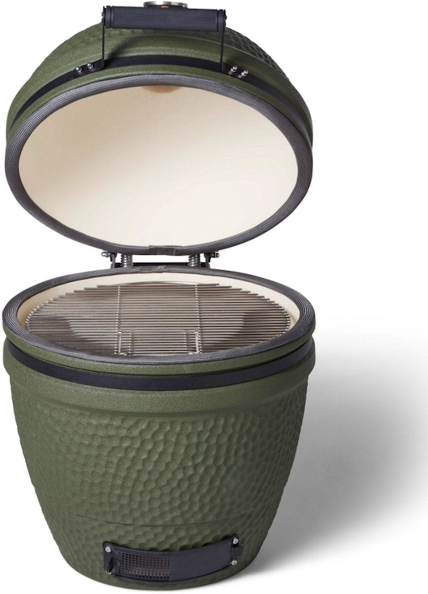 Moddern - kamado vert solo - encastrable - 8 à 12 personnes
