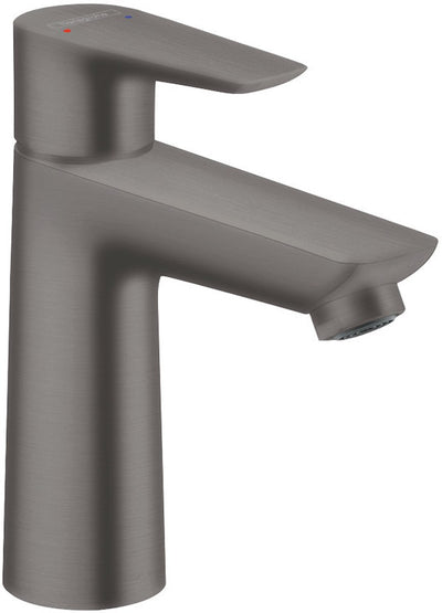 Hansgrohe talis e - mitigeur de lavabo - commande monocommande - sans vidage - taille 110 mm - chrome noir brossé