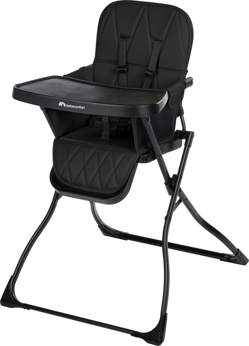 Bebeconfort lily - chaise haute - teinté graphite - de 6 mois à 3 ans