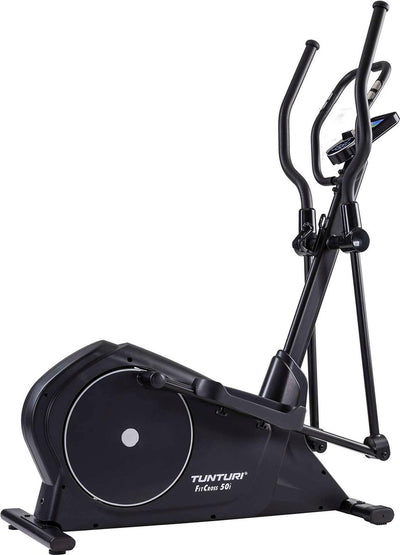Tunturi fitcross 50i - vélo elliptique - appareil de fitness - 20 programmes - 32 résistances - Bluetooth - moniteur de fréquence cardiaque - multi grip - incl. application gratuite