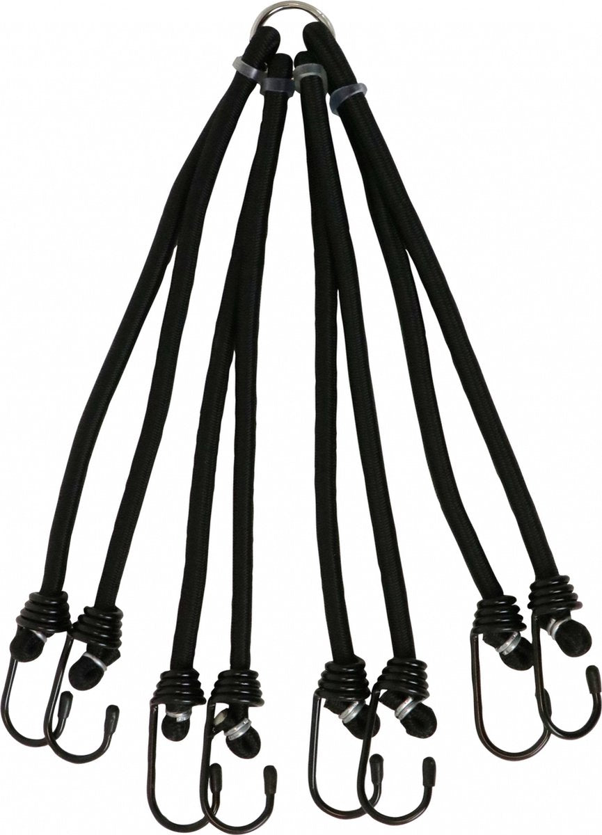 Carpoint classeur araignée 8 branches ø8 mm 55 cm noir