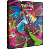 Portefeuille Pokémon pok me02 flammes fantasmatiques à 9 poches | 2 pièces