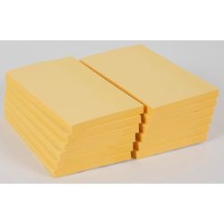 Notes autocollantes supplémentaires Office Depot jaune