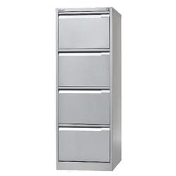 Commode à dossiers suspendus bisley 47x62,2x132,1cm gris argent 35 carats