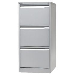 Commode à dossiers suspendus bisley 47 x 62,2 x 101,6 cm poids portant 35 carats gris argent 3 tiroirs