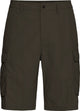Jack wolfskin duneland cargo shorts m pantalon d'extérieur pour hommes-obsidienne mousse