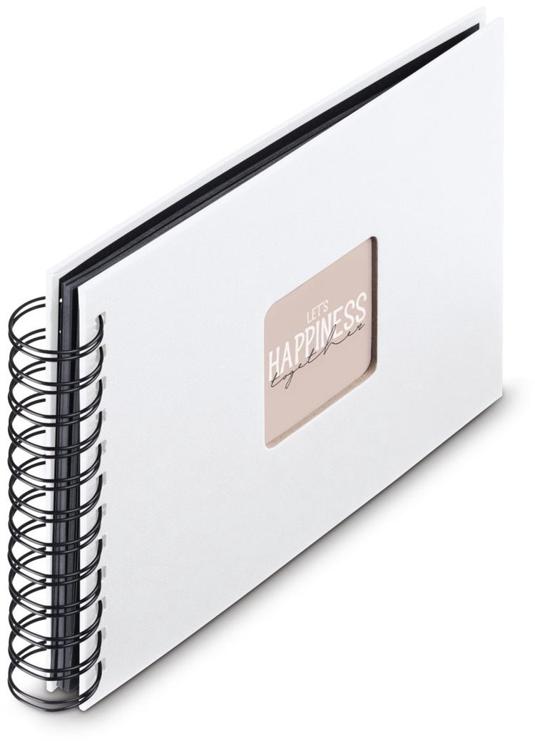 Hama album photo spirale - fine art - 24x17 - 50 pages - blanc