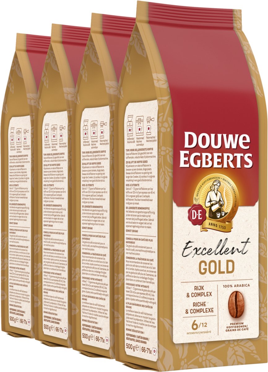 Douwe Egberts arôme excellents haricots (4x500gr)