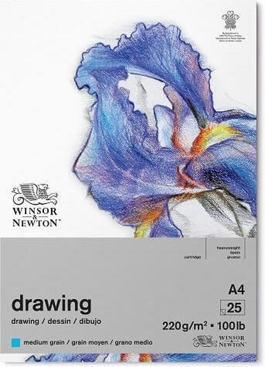 Winsor Newton bloc à dessin grain moyen A4