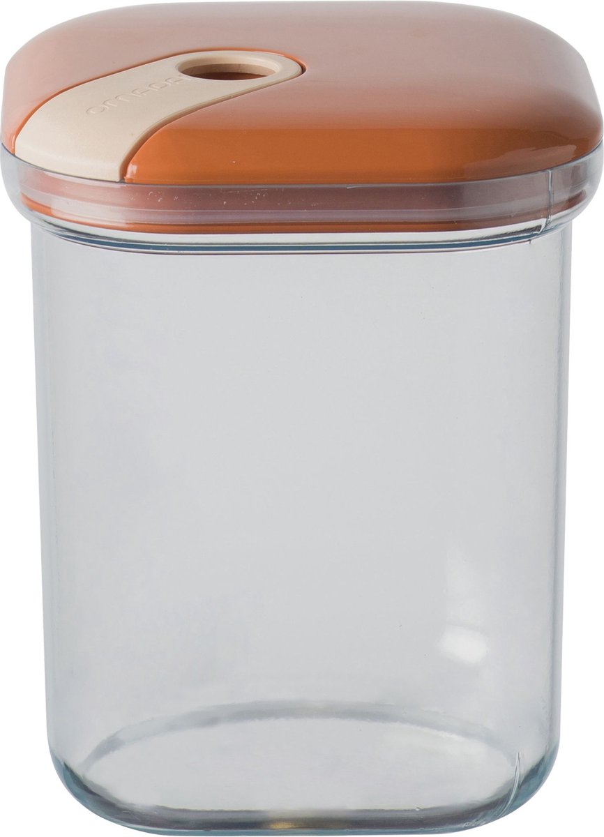 Omada - pot de conservation pull box 1 litre - polypropylène - orange -