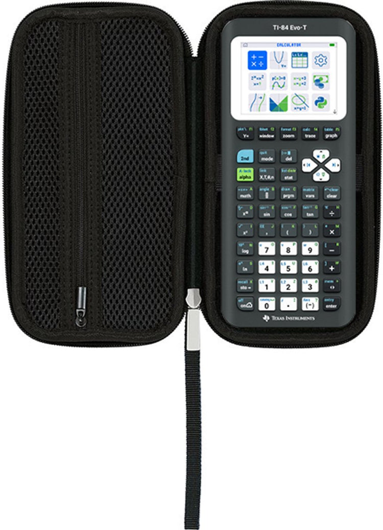 Texas instruments - ti-84 evo-t avec housse de protection - calculatrice graphique - support d'examen